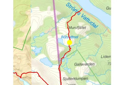 Vandring i Hotagsfjällen och Lierne nationalpark 200812-20