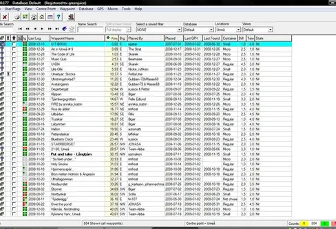 Geocaching: GSAK - ett multifunktionellt program
