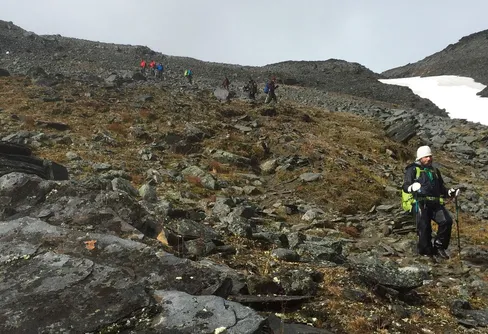 Fler unga fjällvandrare i svenska fjällen