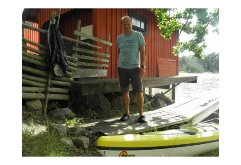 Paddeltur med kajak ut till Ängsö Nationalpark i Roslagens skärgård