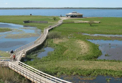 Naturum Hornborgasjön skjuter upp öppning en vecka