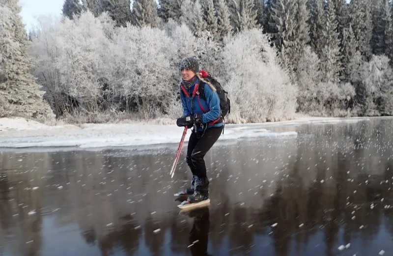”När isen ligger i skärgården släpper jag allt”