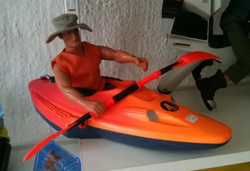 Nog blev jag sugen på lite paddling när jag såg...