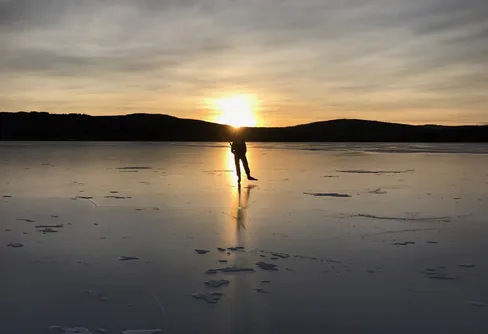 När isen lägger sig