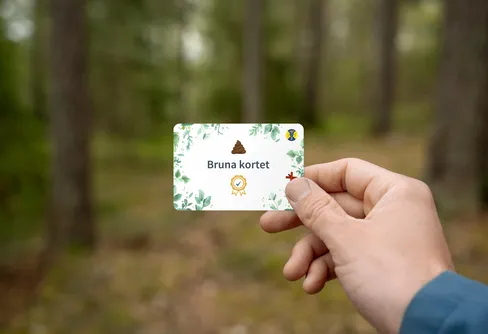 STF lanserar Bruna kortet