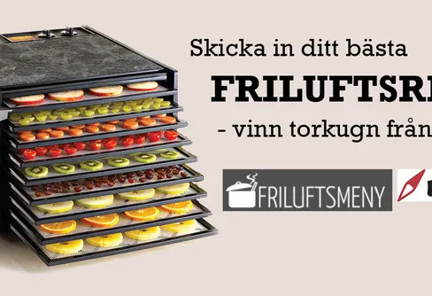 Ny tävling! Skicka in ditt bästa friluftsrecept