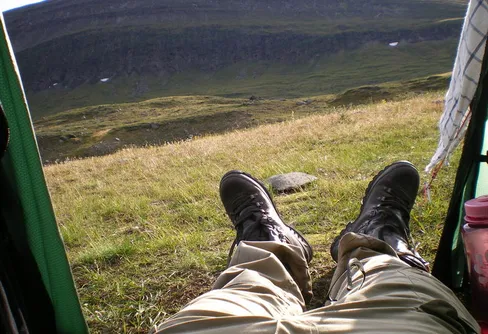 Ensam längs Kungsleden 2009 del 2