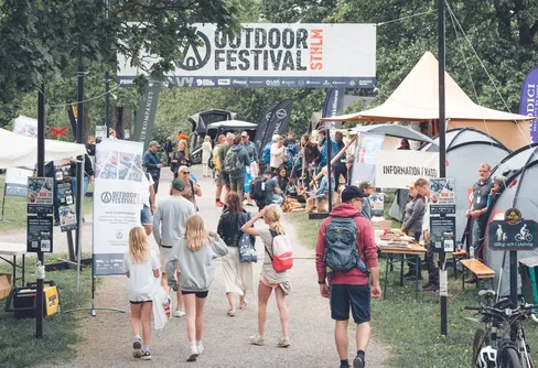 Där friluftslivet möts – värdar, utställare och arrangörer på Outdoorfestivalen