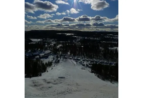 Fotoessä: Skidåkning i Bygdsiljum