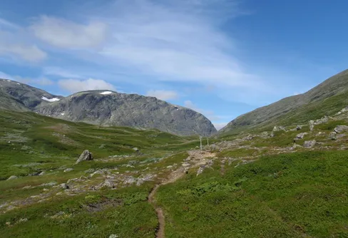 Sol och fjäll i perfekt symbios