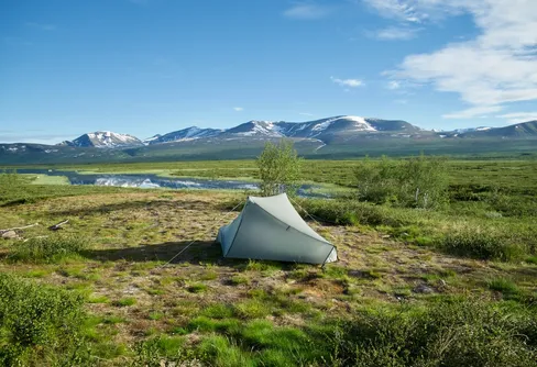 Sarek - Svalka på Pårtejekna och hetta på Ivarlako