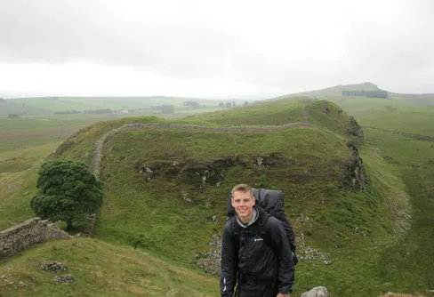 Tillsammans korsade vi England längs Hadrian's Wall