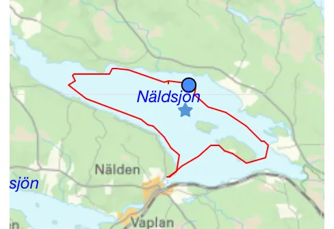 Skridskor på Näldsjön och Alsen 241214