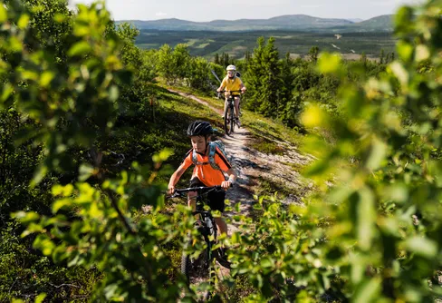 Funäsfjällen lanserar Fjällpass för ledcykling