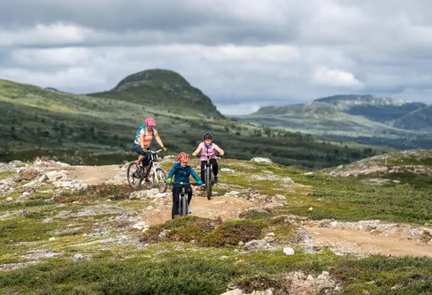 Ny cykelarena i Funäsfjällen