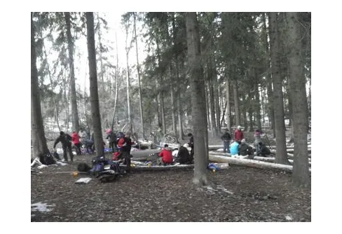 Utebildarnas Nätverksträff med friluftsaktiviteter och Fredrik Sträng