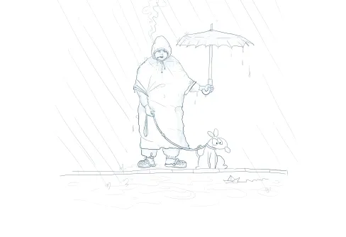 Lucka 4 - Den ofrivilliga friluftsmänniskan