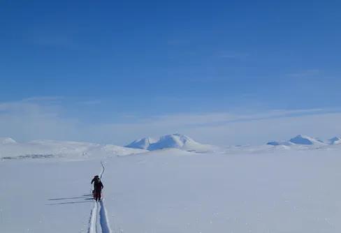 Tio dagars skidtur längs svensknorska gränsen - 180329-0407