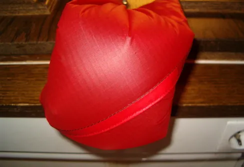 Tältet del 14 - vattentest och klädnypor