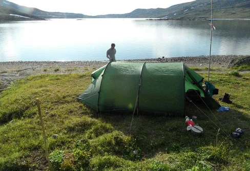 Med mästermålare längs leden söderut. Abisko - för sista gången? del 2