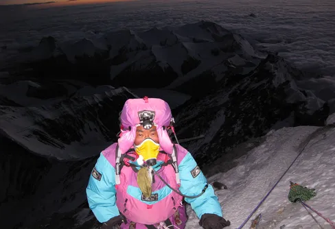 Kan man se jordens krökning från toppen av Mount Everest?