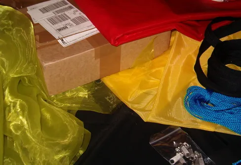 Jag har tänkt sy mig ett tält...