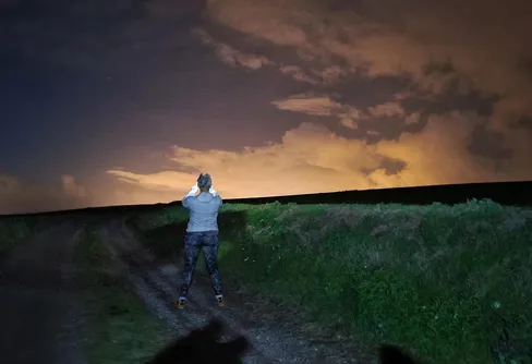 I pannlampans sken X 2