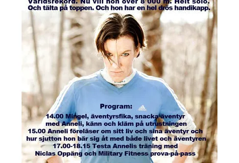 Föreläsning med Anneli Wester / TV-inslag
