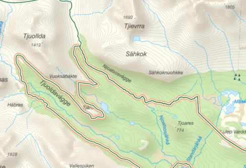 Varför nedre Njoatsosvágge inte kom att ingå i Sareks nationalpark