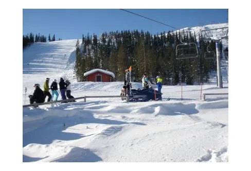 Lavin på Idre Fjäll