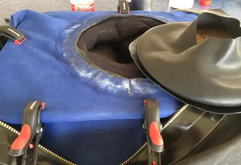 Reparera din torrdräkt!