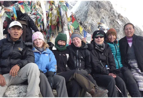 SWET 2010 - 23/3: från Kalapathar till Pheriche