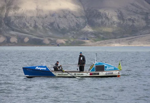 Nu fortsätter Sören Kjellkvist och Glenn Mattsing sin havsrodd