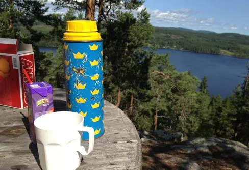 Kaffe i stål- eller glastermos? Det är frågan.