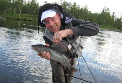 Plats hämtad ur sagorna, REKORD och jag, en riktig kompis. Kaitumälven 2011 - Del 4