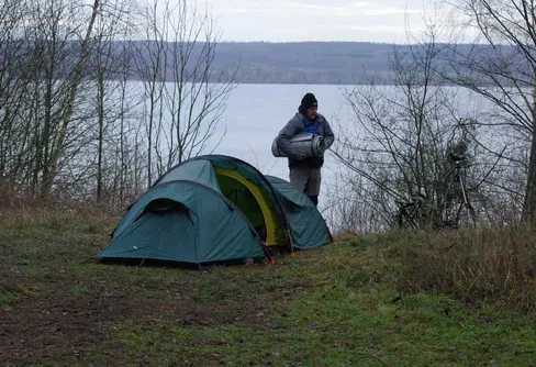 Vombsjöns strand innan året tog slut