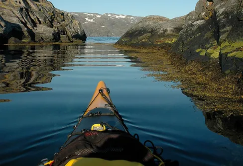 Kajakäventyr längs norska kusten
