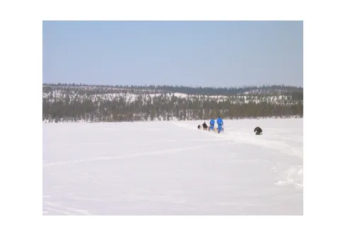 Avfärd mot Jukkasjärvi
