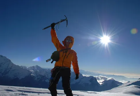Toppbild från Mera Peak, 6476 möh