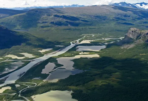 Vandring i Sarek 2010