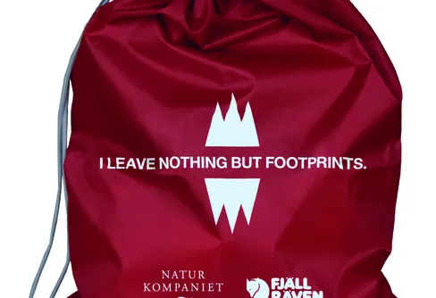 Skräppåse för utelivet