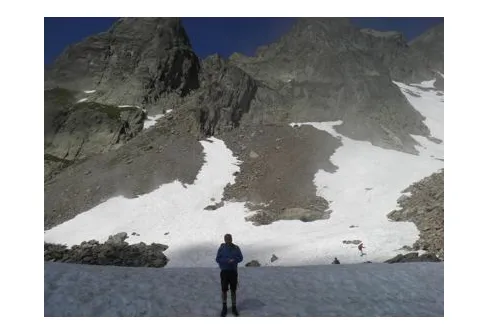 Turistfällan Lac Blanc och vidare på en betydligt mer spännande kamvandring