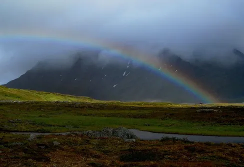 Genom Sarek med Britt