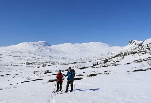 Vårens sista skidtur? Skäckerfjällen 260418