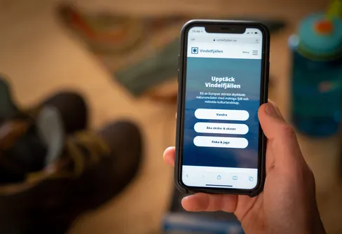 Ny hemsida för Vindelfjällens naturreservat