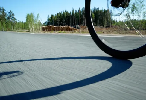 Bikepacking över natten