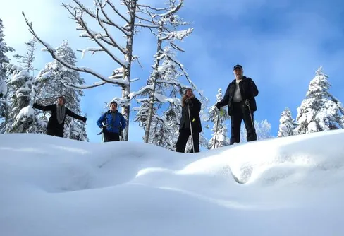 Lampahöjd med snöskor