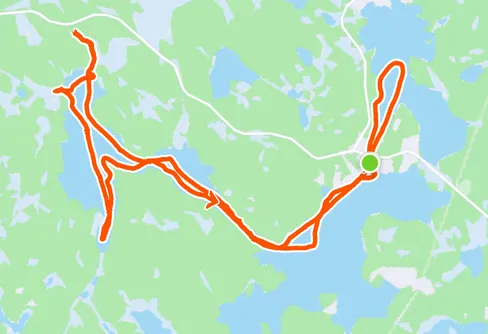 Kajak på Singsjön, Lill- och Stor-Tubäcken 250614