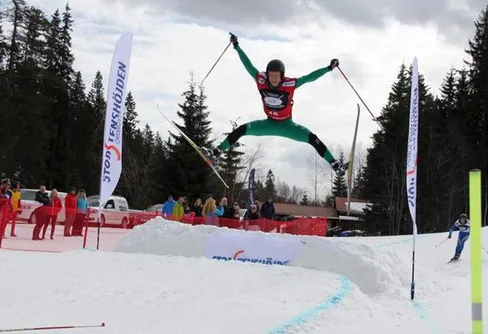 STH Skicross competition i Storstenshöjden spännande in i det sista!