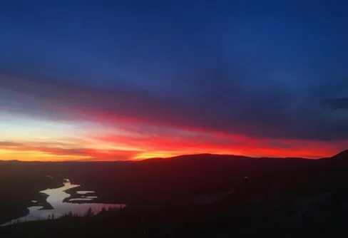 Jag sover nästan bäst ute